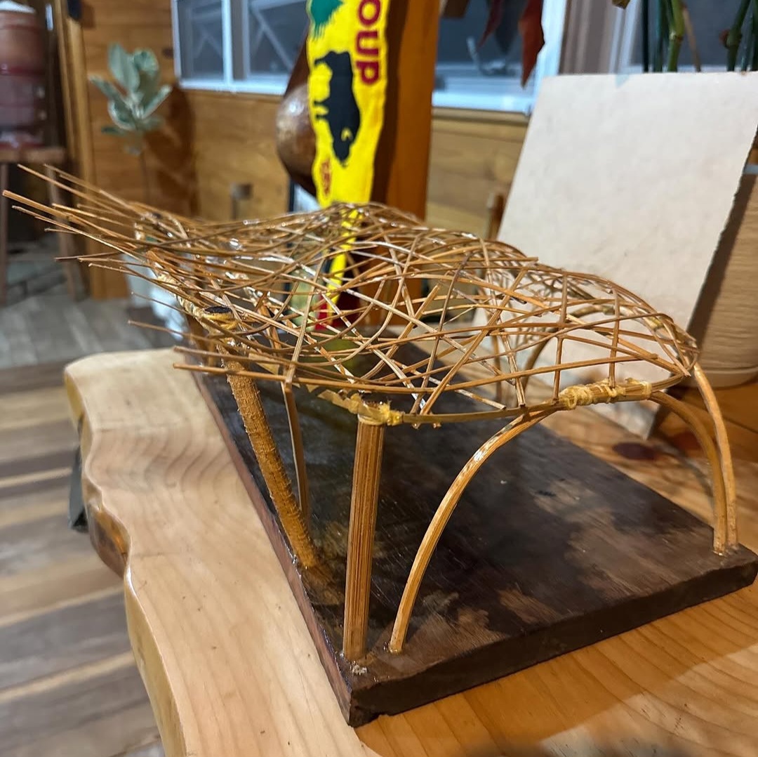 Maquete física de cobertura para etapa de concepção